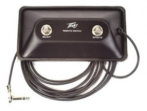 PEAVEY Footswitch 2-Button Channel/Effect