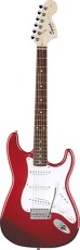 SQUIER FENDER  AFFINITY STRATOCASTER HSS RW CHROME RED