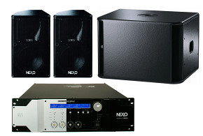 NEXO Комплект акустики PS8 + PS8 + LS400 + Усиление и процессинг