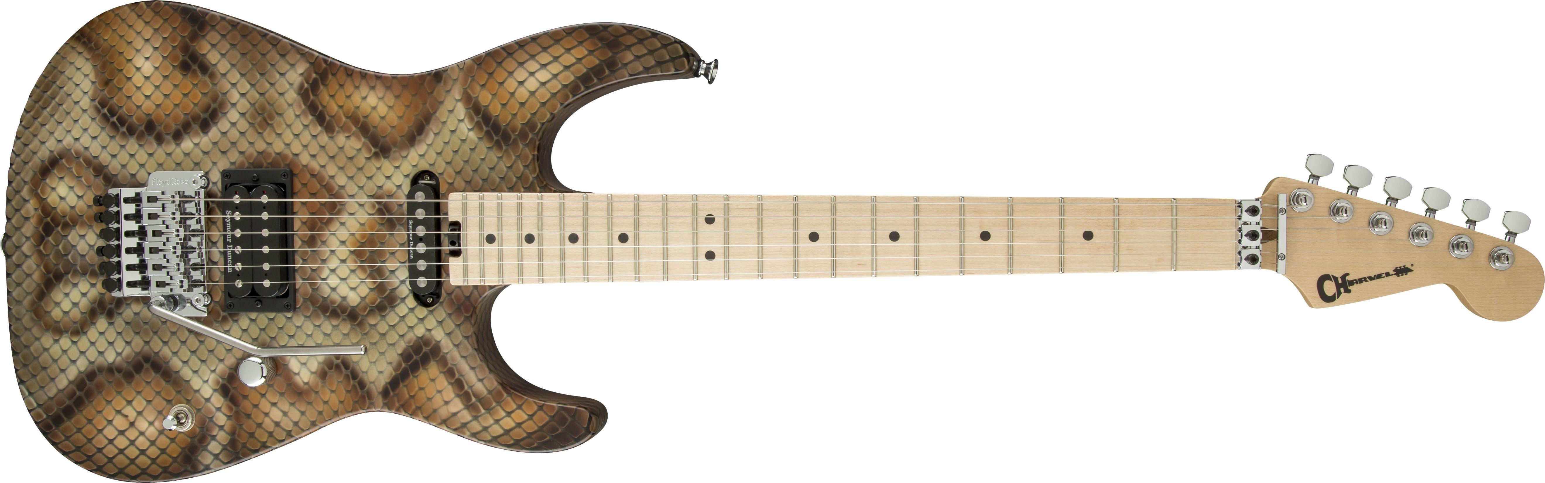 Змейка на гитаре