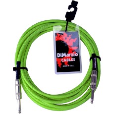 DIMARZIO Instrument Cable 18` Neon Green EP1718SSGN