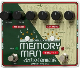 ELECTRO-HARMONIX Deluxe Memory Man Tap Tempo 550-T