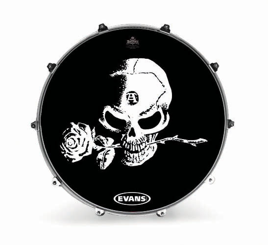 EVANS INK22ALSKULL