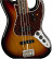 FENDER American Original `60s Jazz Bass®, Rosewood Fingerboard, 3-Color Sunburst