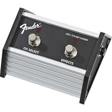 FENDER 2-Button Footswitch: Channel Select / Effects On/Off with 1/4` Jack