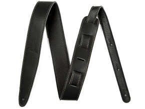 FENDER Artisan Crafted Leather Strap, 2` Black