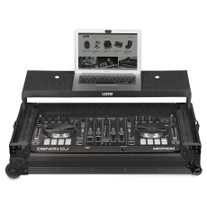 UDG Ultimate Flight Case Multi Format XXL MKII Black Plus (Laptop Shelf, Trolley & Wheels)