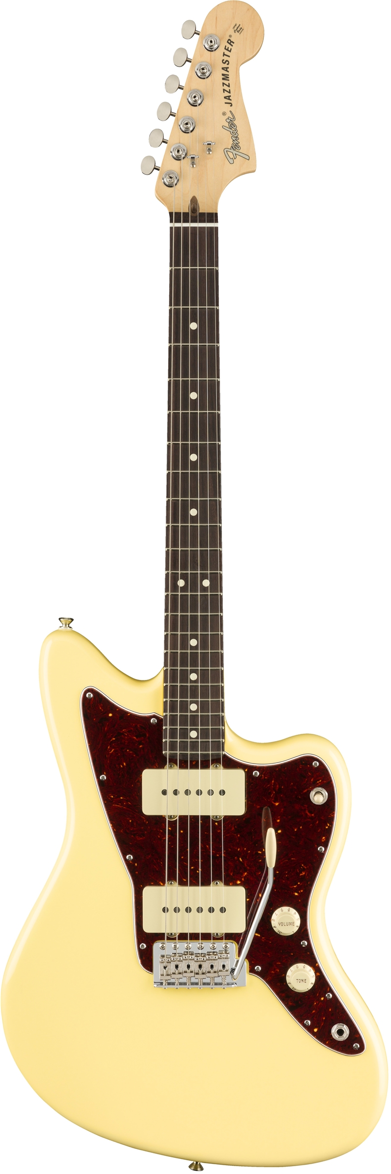 FENDER AMERICAN PERFORMER JAZZMASTER®, ROSEWOOD FINGERBOARD, VINTAGE WHITE