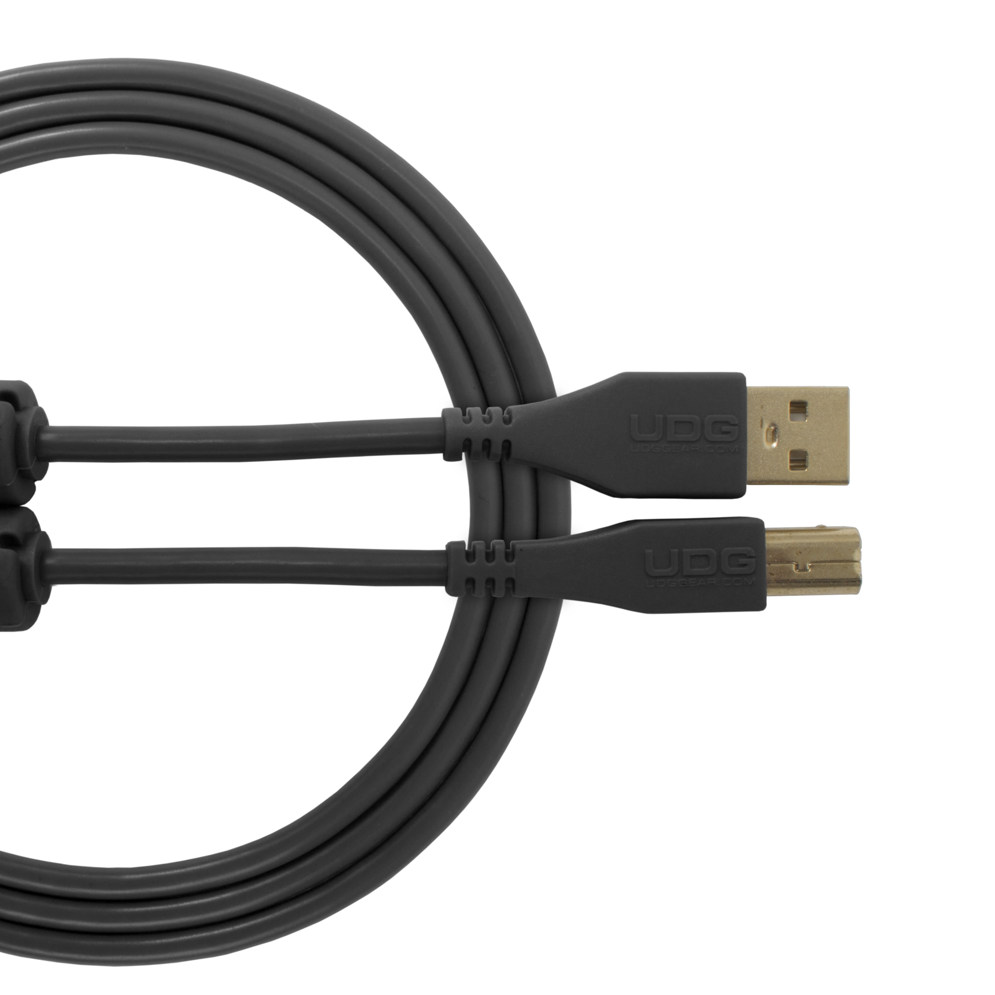 UDG Ultimate Audio Cable USB 2.0 A-B Black Straight 1 m