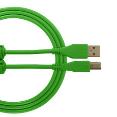 UDG Ultimate Audio Cable USB 2.0 A-B Green Straight 1 m
