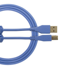 UDG Ultimate Audio Cable USB 2.0 A-B Light Blue Straight 1 m
