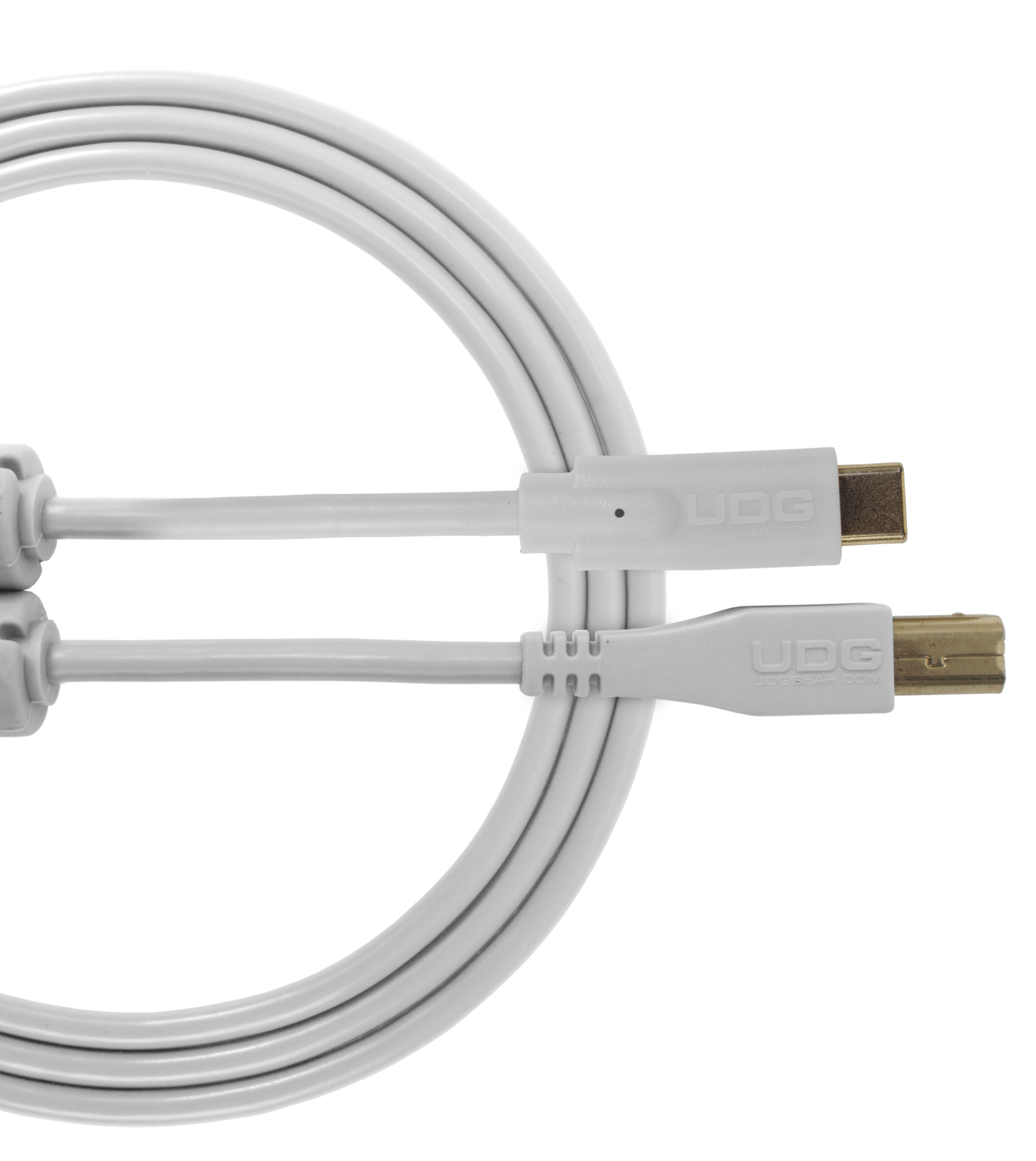 UDG Ultimate Audio Cable USB 2.0 С-B White Straight 1.5 m