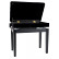 GEWA Piano bench Deluxe Compartment Black matt