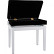 GEWA Piano bench Deluxe Compartment White matt