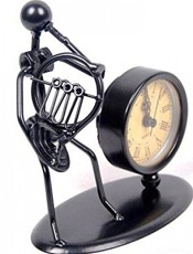 GEWA Sculpture Clock French Horn