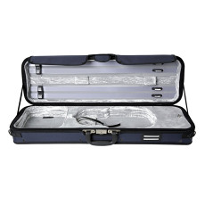 GEWA Strato Deluxe Dark Blue Violin Case 4/4