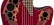OVATION CE44-RR Celebrity Elite Mid Cutaway Ruby Red