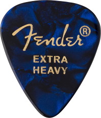 FENDER 351 Shape Premium Picks Extra Heavy Blue Moto (12)