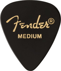 FENDER 351 Shape Premium Picks Medium Black (12)