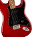 FENDER NOVENTA Stratocaster PF Crimson Red Transparent