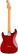 FENDER NOVENTA Stratocaster PF Crimson Red Transparent