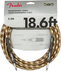FENDER PRO Series INST Cable 18.6' Desert Camo