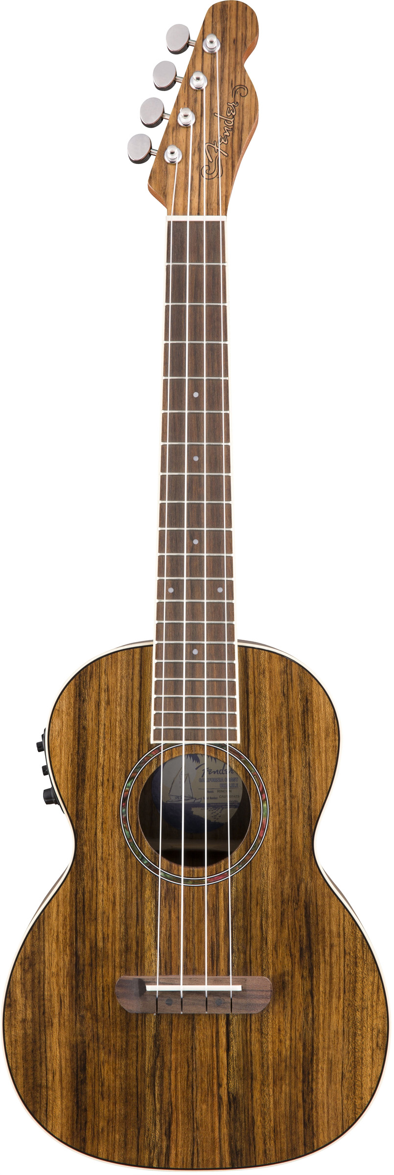 FENDER Ukulele RINCON V2 OVANGKOL Natural