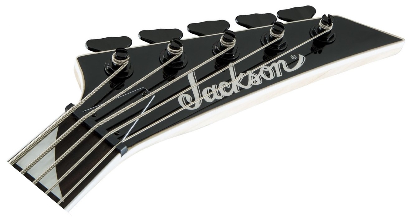 JACKSON JS3Q Concert Bass V Transparent Black