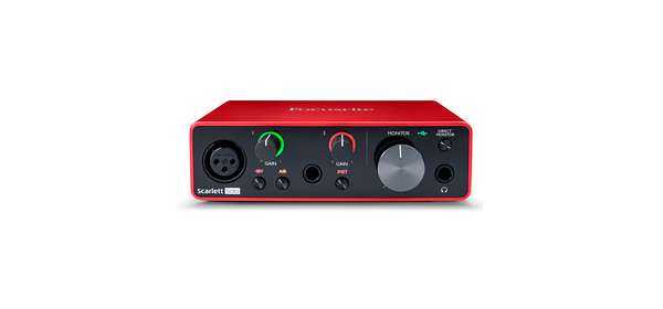 Внешняя звуковая карта focusrite scarlett solo 3rd